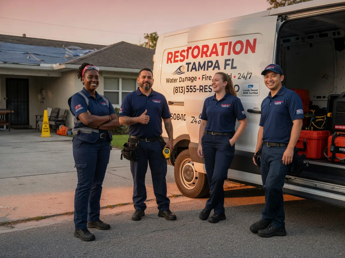 Water Damage Restoration company in Franklin, VA